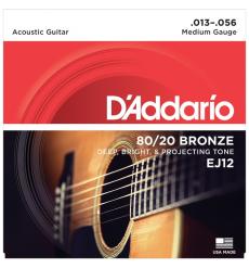 D'ADDARIO EJ-12 Bronze 80/20 - D'ADDARIO